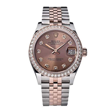 rolex oyster perpetual datejust rose gold steel|Rolex Datejust 31mm everose gold.